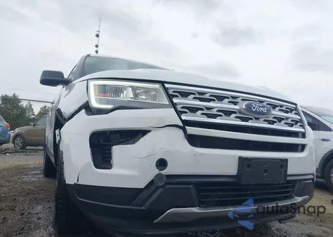 2018 Ford Explorer Xlt z USA, uszkodzony, nr VIN 1FM5K8D85JGC77200